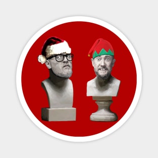 Task Master Christmas statues (no text) Magnet